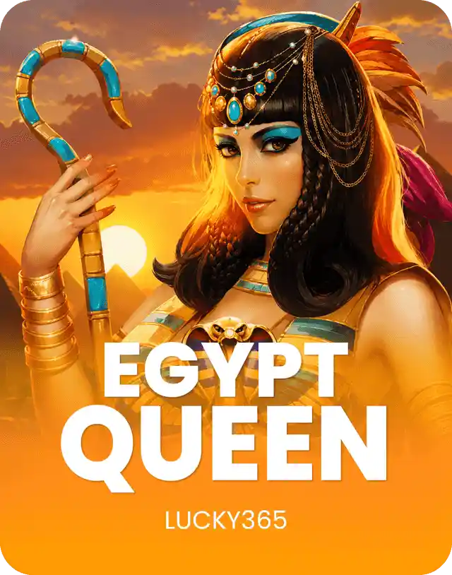 Egypt Queen slot game on Lucky365 with ancient Egyptian theme