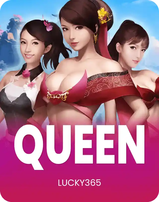 Queen slot game on Lucky365 with royal beauty theme